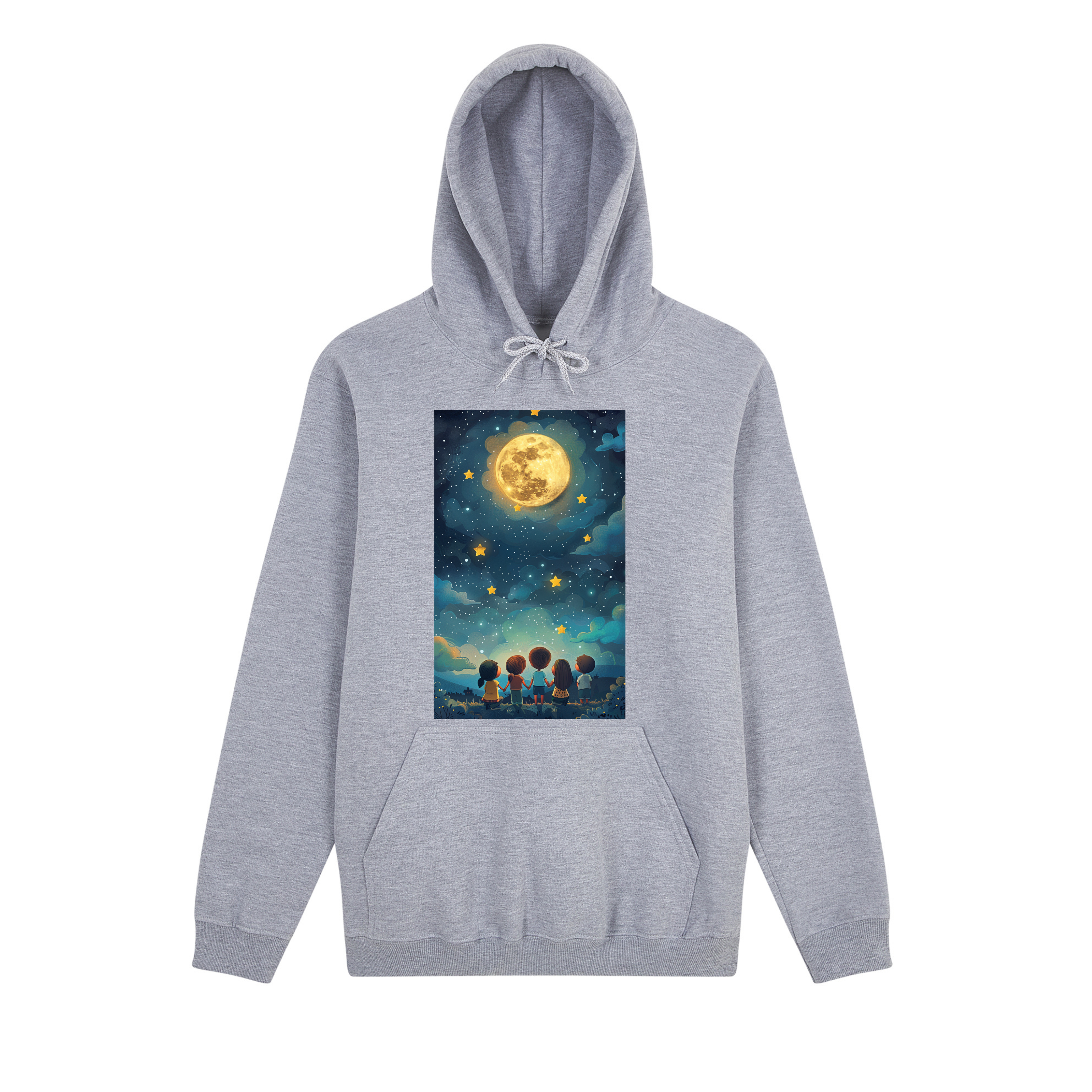 Moonbound Stories – Night Sky Hoodie (Design 5)