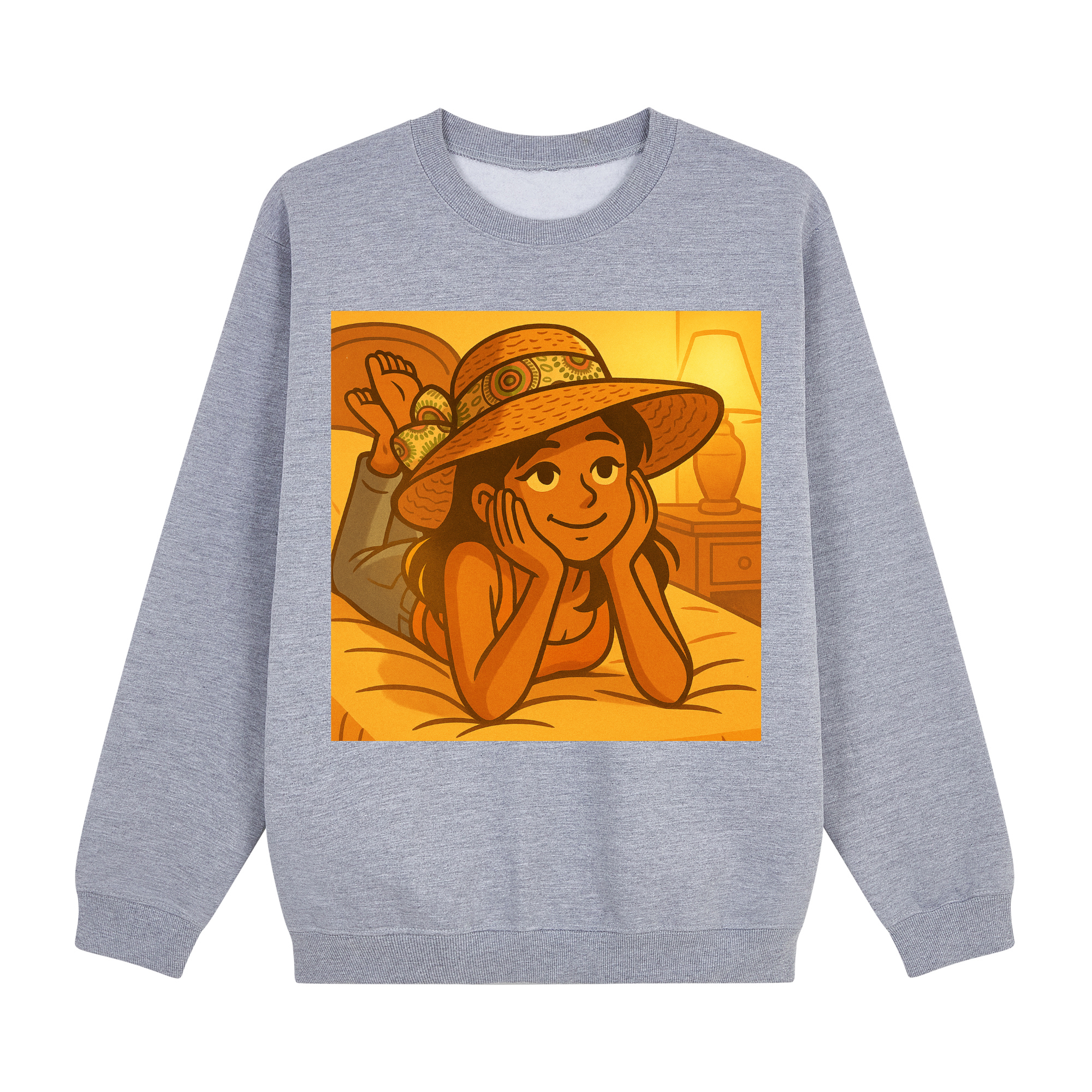 Sunset Daydream – Cozy Glow Sweatshirt (Design 21)