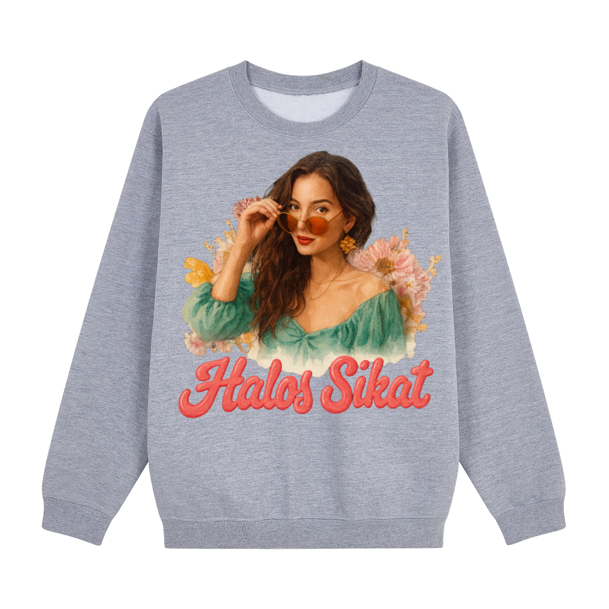 Halos Sikat Muse - Chic confidence Sweatshirt (Design 2)